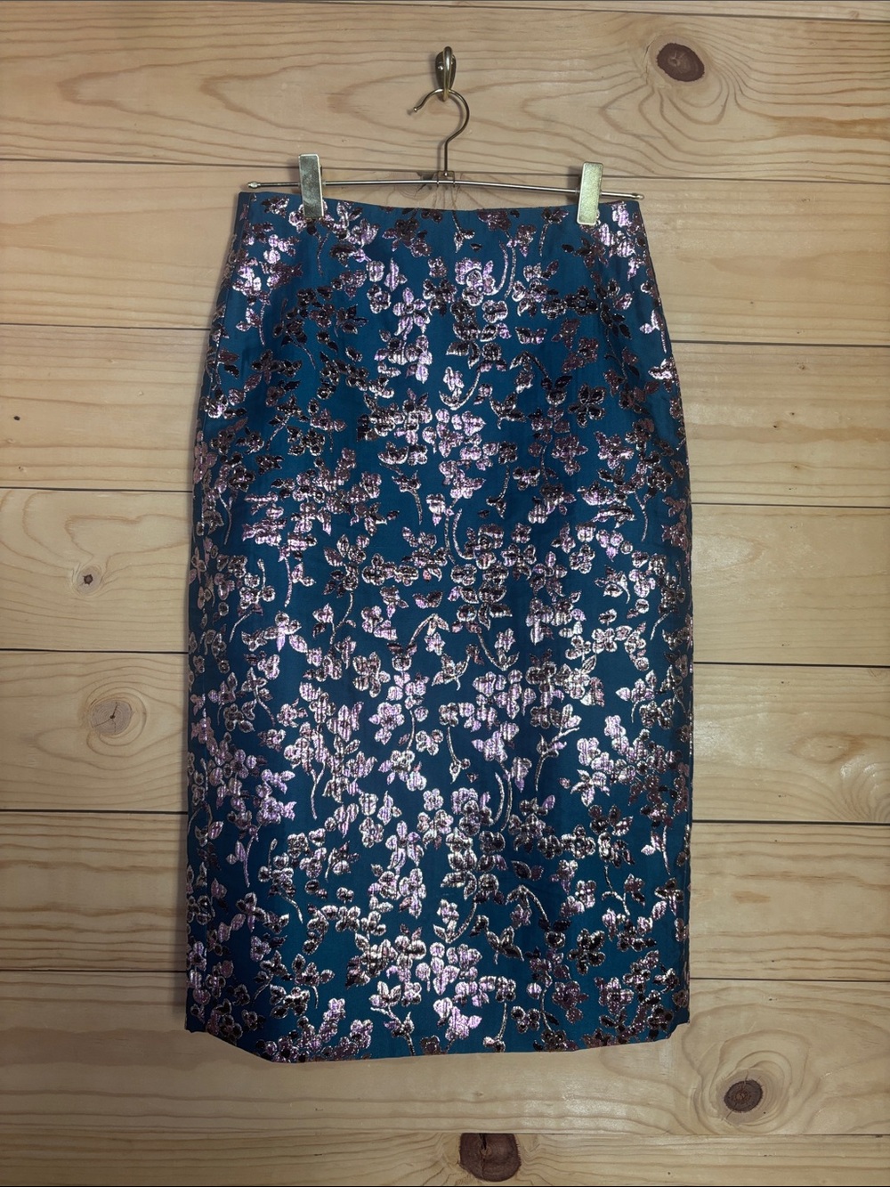 Nwt J.Crew collection Cherry blossom pencil skirt size 2 - Picture 1 of 10